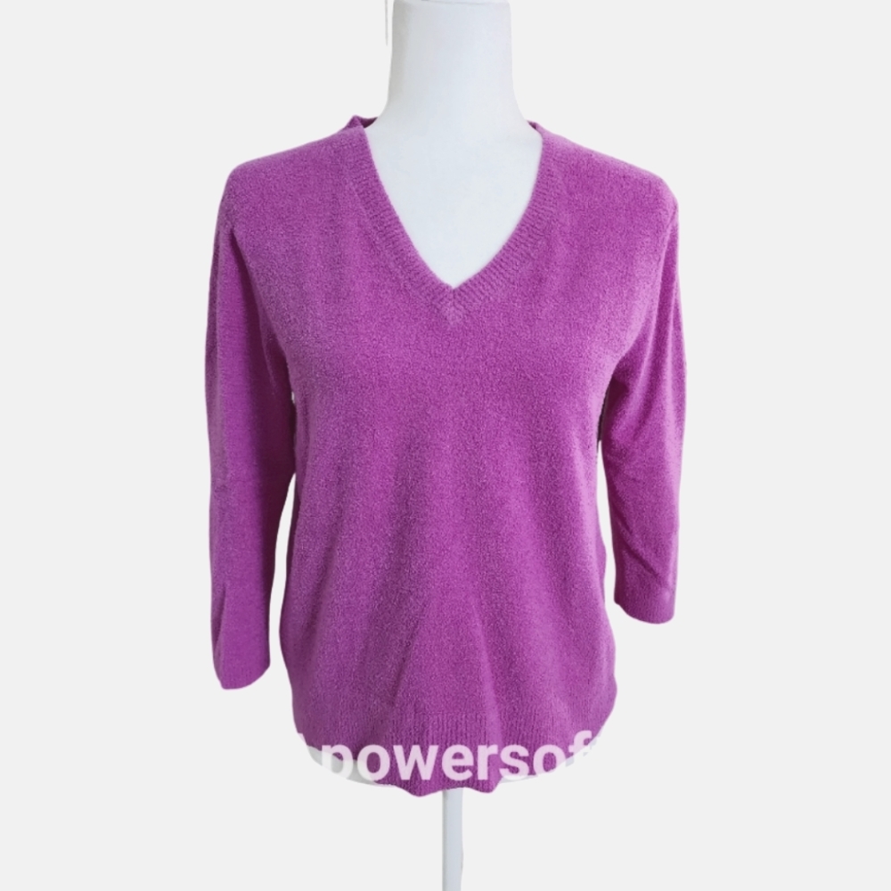 Taylor Marcs Pink 3/4 Sleeve Sweater